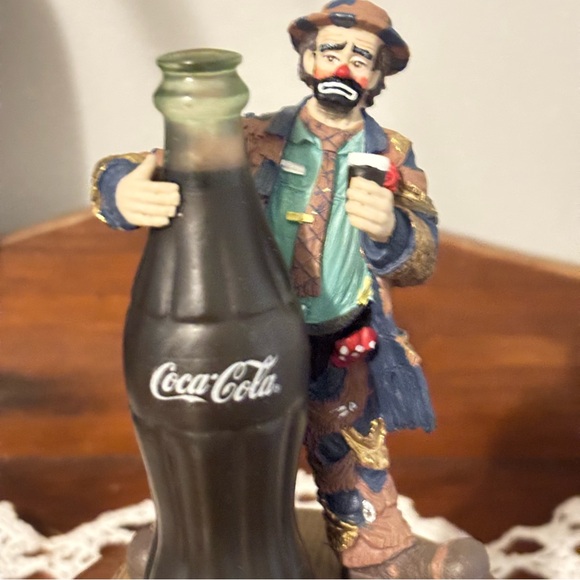 Coca-Cola Limited Musical Edition Figurine Hemmett Kelly 1995 Signed Numbered - Picture 4 of 10